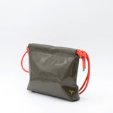 Sac Cuir Crossbody - LUTÈCE - Kaki