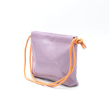 Sac Cuir Crossbody - LUTÈCE - Lilas