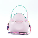 Mini Sac Seau Cuir - MINI BUCKET - Lilas