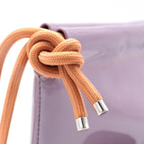 Sac Cuir Crossbody - LUTÈCE - Lilas