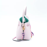 Mini Sac Seau Cuir - MINI BUCKET - Lilas