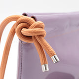 Sac Cuir Crossbody - LUTÈCE - Lilas