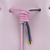 Mini Sac Seau Cuir - MINI BUCKET - Lilas