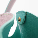 Mini Sac Seau Cuir - MINI BUCKET - Lilas