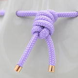 Mini Sac Seau Cuir - MINI BUCKET - Amande & Lilas