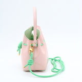 Mini Sac Seau Cuir - MINI BUCKET - Double Mint