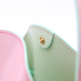 Mini Sac Seau Cuir - MINI BUCKET - Double Mint