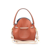 Mini Sac Seau Cuir - MINI BUCKET - Saffiano