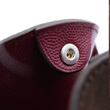 Mini Leather Bucket Bag - MINI BUCKET - Iridescent Python