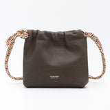 Sac Cuir Crossbody - MINI LUTÈCE - Novonappa Ebène