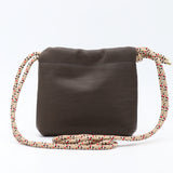 Sac Cuir Crossbody - MINI LUTÈCE - Novonappa Ebène