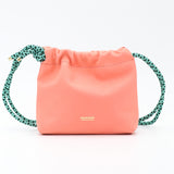 Sac Cuir Crossbody - MINI LUTÈCE - Novonappa Rose