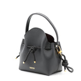 Mini Sac Seau Cuir - MINI BUCKET - Noir