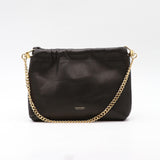 Sac Cuir Crossbody - LUTÈCE - Novonappa Noir Chaine