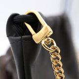 Sac Cuir Crossbody - LUTÈCE - Novonappa Noir Chaine