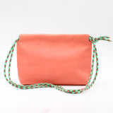 Sac Cuir Crossbody - LUTÈCE - Novonappa Rose