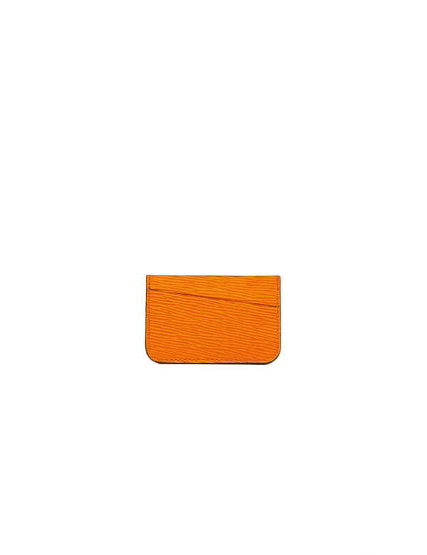 Porte-Cartes en cuir - Orange (Edition limitée)