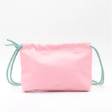 Sac Cuir Crossbody - LUTÈCE - Rose Bonbon