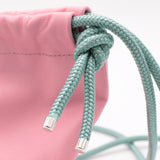 Sac Cuir Crossbody - LUTÈCE - Rose Bonbon