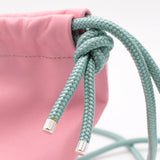 Sac Cuir Crossbody - LUTÈCE - Rose Bonbon