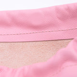 Sac Cuir Crossbody - LUTÈCE - Rose Bonbon