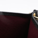 Sac Clutch Cuir  - Samossa - Circle
