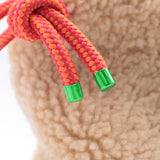 Sac Cuir Crossbody - LUTÈCE - Shearling Cappucino