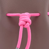 Mini Sac Seau Cuir - MINI BUCKET - Taupe