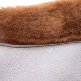 Sac Cuir Crossbody - LUTÈCE - Shearling Teddy