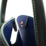 Mini Sac Seau Cuir - MINI BUCKET - Vert Sapin