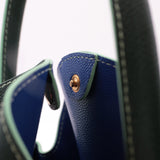 Mini Sac Seau Cuir - MINI BUCKET - Vert Sapin