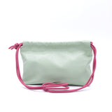 Sac Cuir Crossbody - LUTÈCE - Vert d'eau