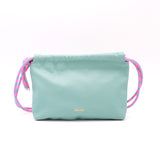 Sac Cuir Crossbody - LUTÈCE - Vert Printemps