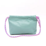 Sac Cuir Crossbody - LUTÈCE - Vert Printemps