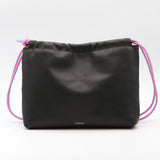 Sac Cuir Crossbody - LUTÈCE XL - Novonappa Noir