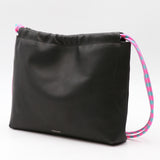 Sac Cuir Crossbody - LUTÈCE XL - Novonappa Noir