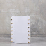 Vase en cuir - Bauhaus Stellar S Arctic - Atelier Penso