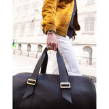 Sac de Voyage Cuir - WEEKENDER - Sur-Mesure-Sac Weekender-Atelier Penso