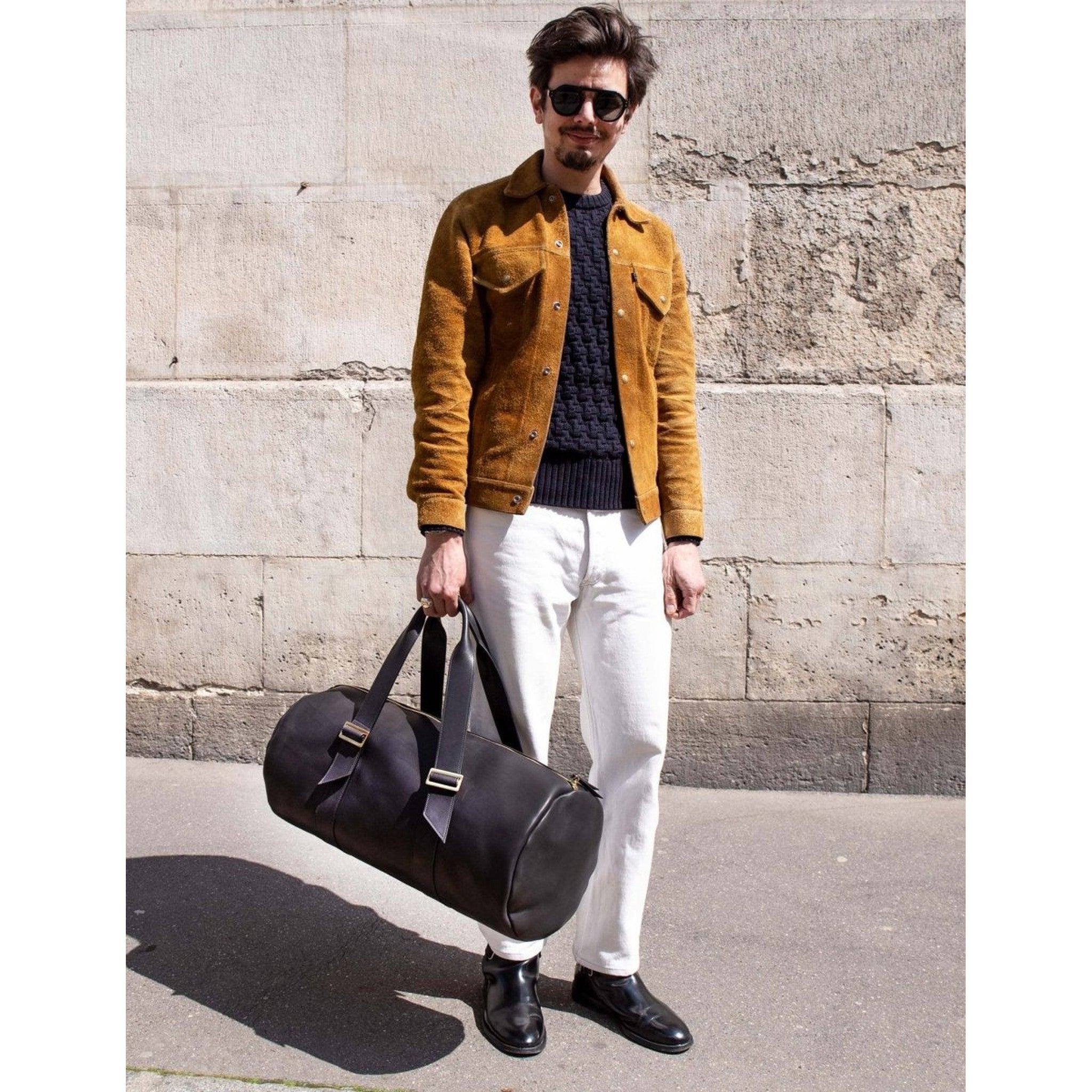 Sac de Voyage Cuir - WEEKENDER-Sac Weekender-Atelier Penso