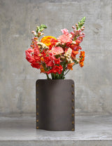 Vase en cuir - Bauhaus Stellar Stone