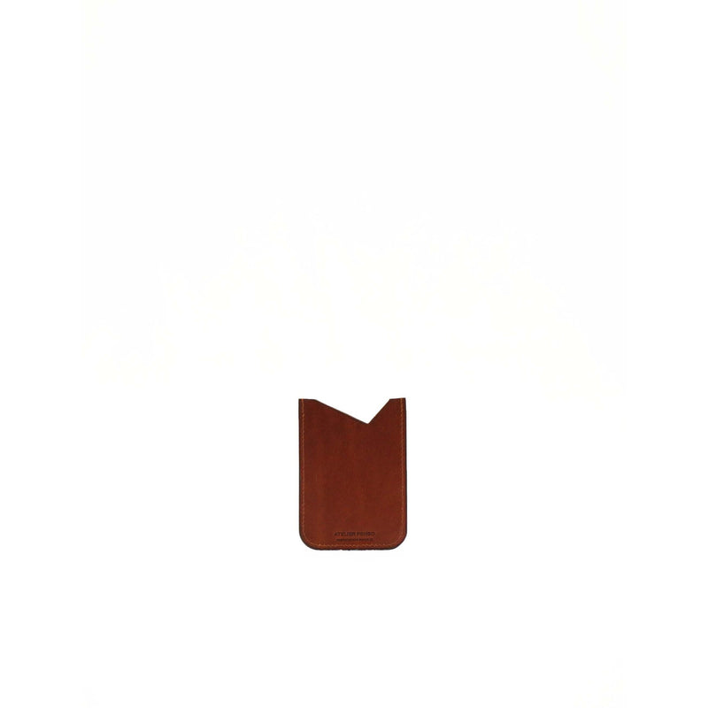 Porte-Cartes en cuir HAN Noisette