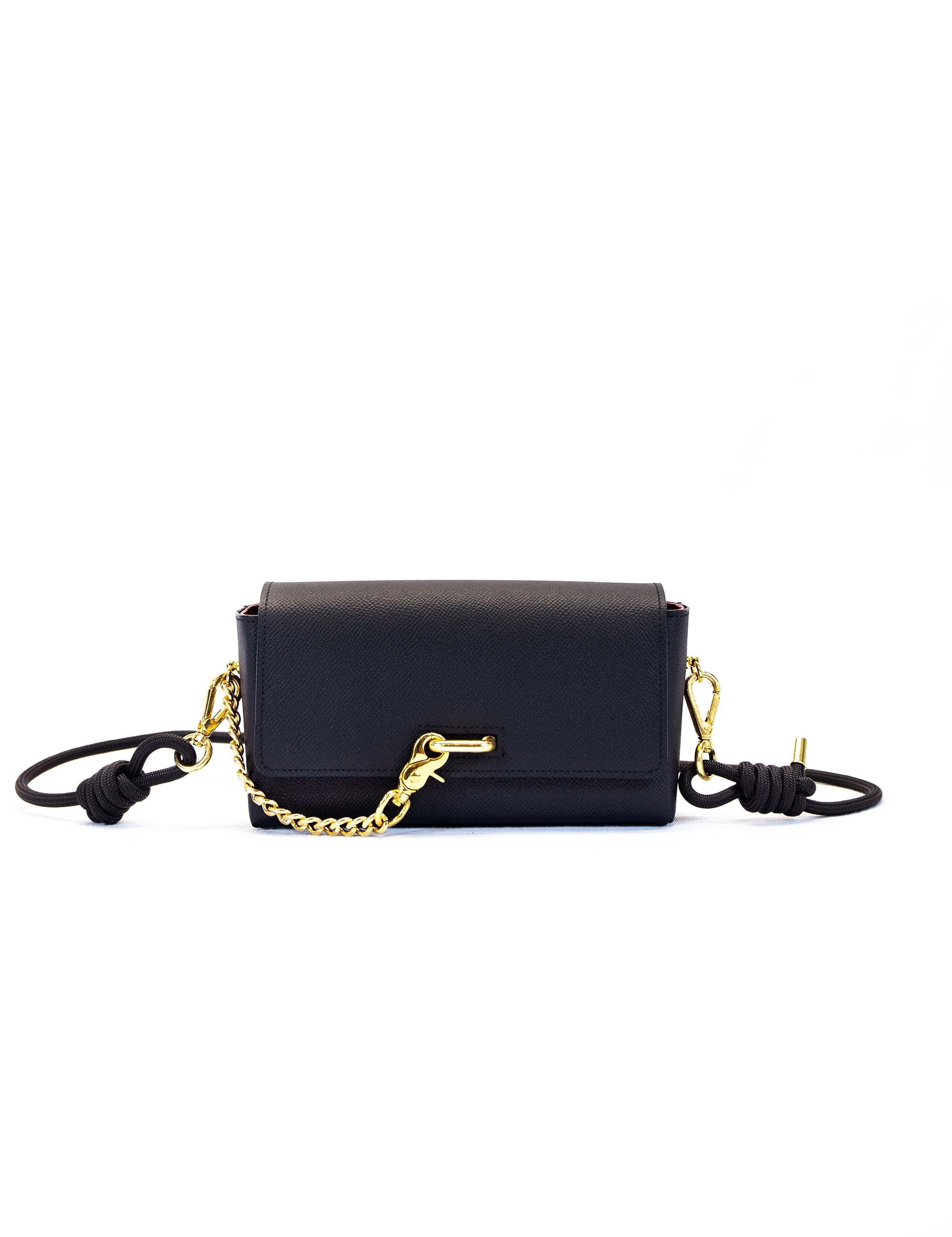 Sac Crossbody en cuir - GUMI WAWA NOIR - PBM - Atelier Penso